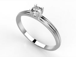 Помолвочное кольцо 3D модель