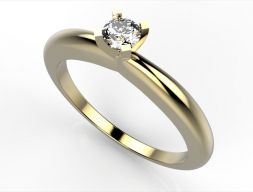 Помолвочное кольцо 3D модель