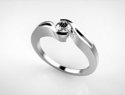 Помолвочные кольца 3D модель