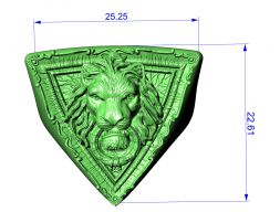 кольца льва 3D модель