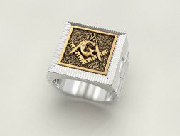 Кольцо Mason Men 3 3D модель