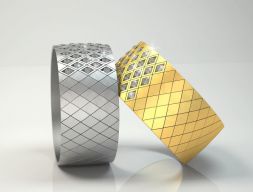 Ювелирное кольцо Помолвочное кольцо с бриллиантом 3D печать Модель 007 3D модель печати