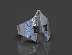 Кольцо Спартанский шлем 3D модель