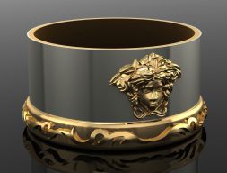Кольцо Versace 3D модель