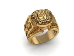 кольцо Versace 3D модель
