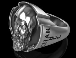 Кольцо Saint Charbel Makhlouf 3D модель