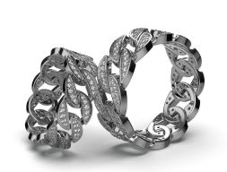 3D модель помолвочного кольца