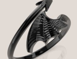 модель крыла и носового кольца 3D модель