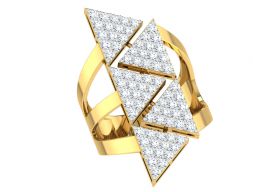 Женское кольцо 3dm stl визуализация детали 3D модель 3D модель