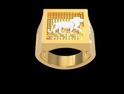 Кольцо Zodiac LEO 3D модель