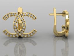 Серьга 6 3D модель