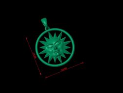 3d модель солнца 3dm 3D печать