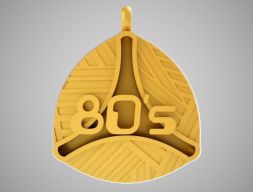 Ожерелье в стиле 80-х 3D модель