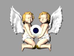 3d модель Angel Baby 3D модель