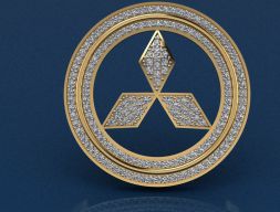 Брелок Mitsubishi 3D модель