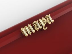 6 мм староанглийская майя начальная модель слайдера 3D-печати