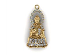 Подвески BUDDHA DIAMOND 3D модель