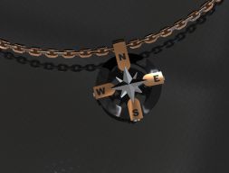Men Pendant Star 3D print model