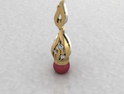 Серьги 3D модель
