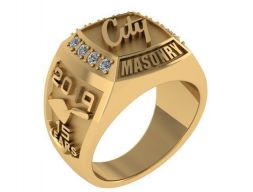 Кольцо Barbra Masonry 2019 3D модель