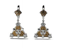 Серьги в античном стиле 3D модель