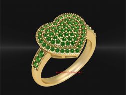 BJ-LADIES RING 138 3D модель
