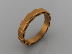 кольцо bvlgari 3D модель