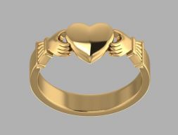 кладдахское кольцо 3D модель