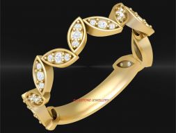 BJ-LADIES RING 3 3D модель