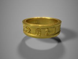 Египетское кольцо - модель 3D-печати Фарона