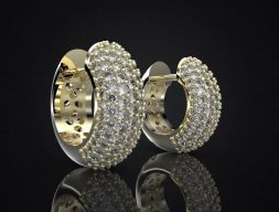 СЕРЬГИ ALLURE SMALL 3D модель