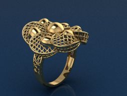 Золотое кольцо 02 3D модель