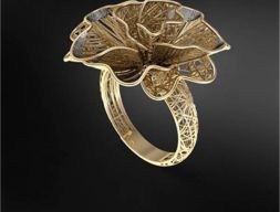 Золотое кольцо 3D модель 3D модель