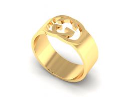 Кольцо Gucci Band 02 3D модель