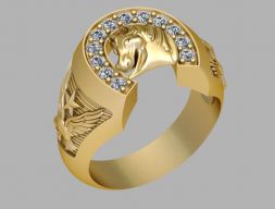 3D модель украшения для лошадей