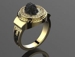 Кольцо Льва и Скорпиона 3D модель