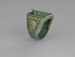 Леонид из Спартанского кольца 3D модель