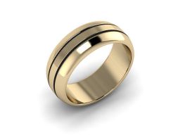 Мужское ювелирное кольцо 007 3D модель