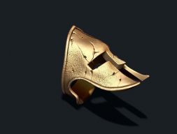 Кольцо для спартанского шлема 3D модель