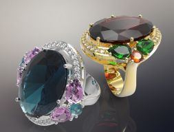 Кольцо Коллекция Классика 3D модель