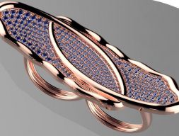 Поворотное кольцо 3D модель