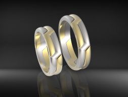 помолвочные кольца сеннит конструктор 3D модель