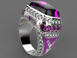 Кольцо Золотое 3D модель