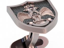 Запонки Free Mason 3D модель