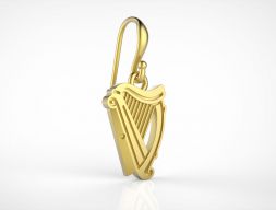 Серьги с логотипом Guinness 3D модель