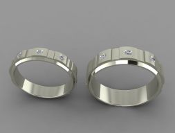 Модель кольца для 3D-печати 24 Модель для 3D-печати