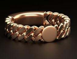 Основа для цепного кольца для начального кольца Модель 3D-печати