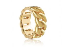 Кубинское кольцо с цепочкой 3D модель