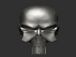 кольцо с черепом 3D модель