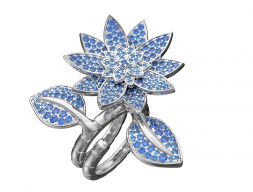 Кольцо лотоса N020 3D модель